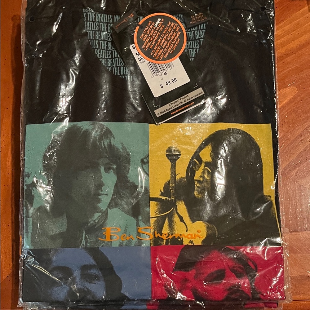 Ben Sherman Multicolor Beatles Graphic Tee